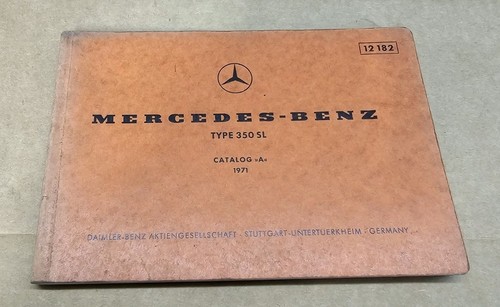 1971 mercedes benz w113 350sl - 1971,