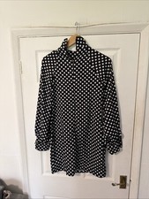 Zanzea Black Polka Dot Top /