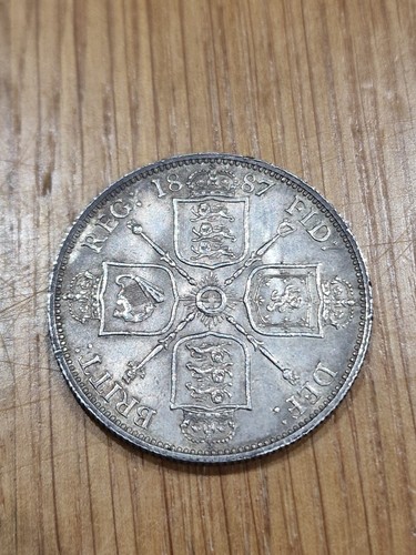 1887 queen victoria florin - victoria, –