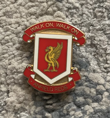 Liverpool vintage metal pin - fc,