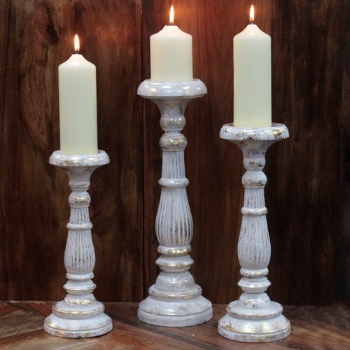 Set wooden vintage style - set, 3