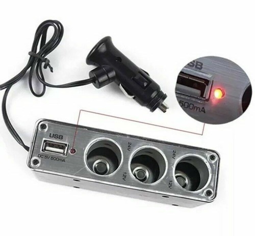 12v 24v volt usb 3 - usb, +