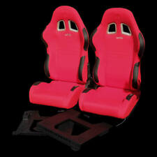 BMW 3-Series E36 323i/328i YAS Red Reclining Bucket Seats, Drift/Trackday
