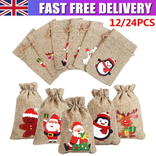 24x christmas gift bag - 12/24x,