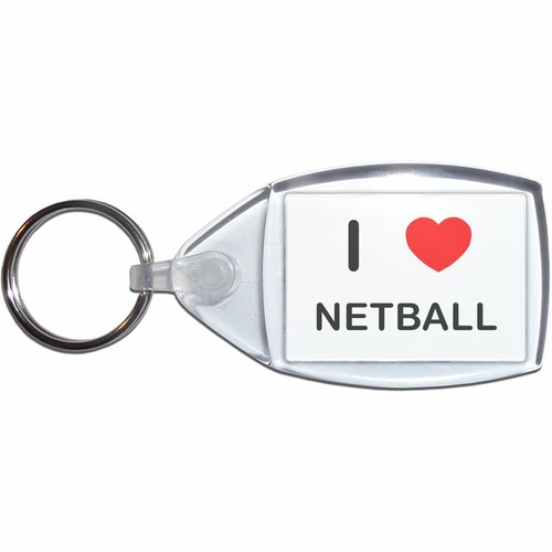 Netball love heart - love,