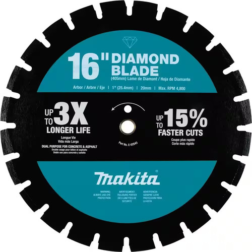 Diamond blade - in.,
