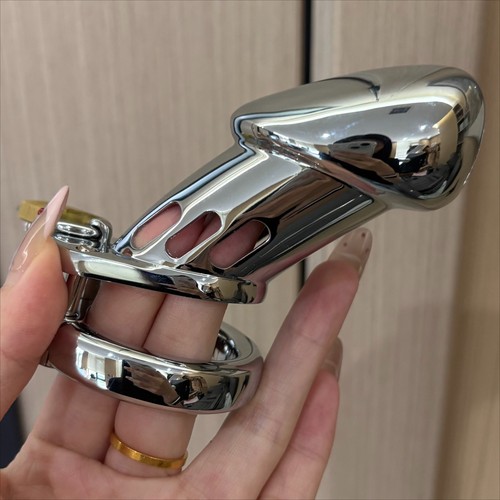 Male metal penis - metal, squeeze