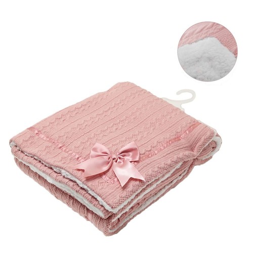 Baby wrap chevron cable - chevron, knit