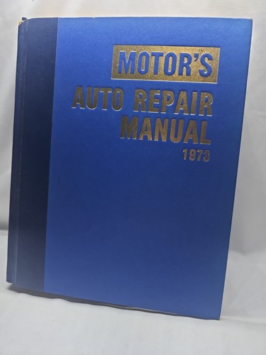 Motor auto repair manual - motor's,