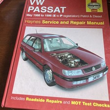 HAYNES VW PASSAT WORKSHOP MANUAL 1988-1996 PETROL DIESEL SALOON ESTATE TDI