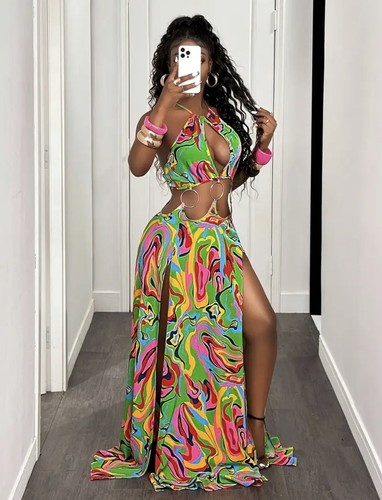 Boho sunset maxi - boho, dress
