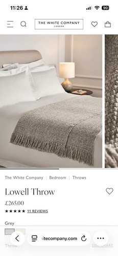 The white company - white, throw