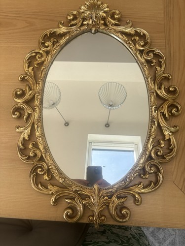 Antique baroque ornate mirror - baroque,