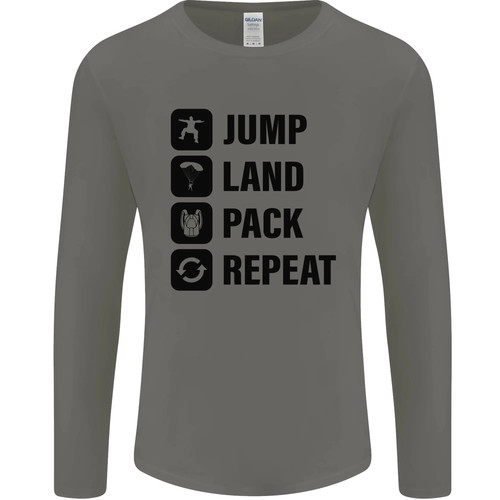 Skydiving jump land pack funny - skydiving,