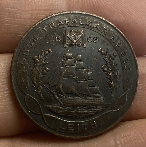 172 freemason masonic token - 172.,