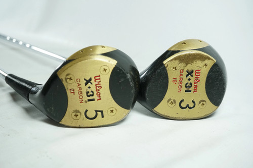 Wilson x31 and - 3, woods