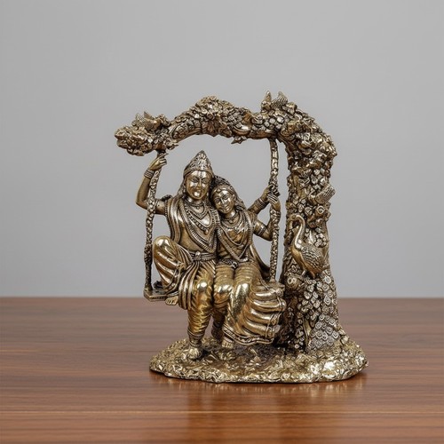 Brass radha krishna - swing, –