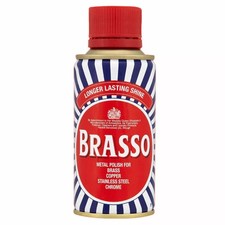 Brasso Liquid Metal Polish for Brass Copper Chrome Stainless Steel Pewter 175ml