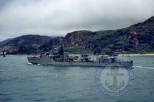 Royal Navy Destroyer HMS
