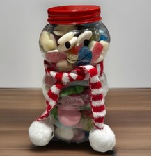 Pre Filled Snow Man Sweet Jars