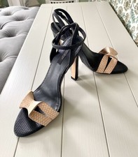 Zara Contrasting Nude & Black