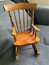 Vintage mini wooden rocking - vintage,
