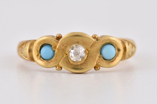Antique victorian 18ct gold - antique,