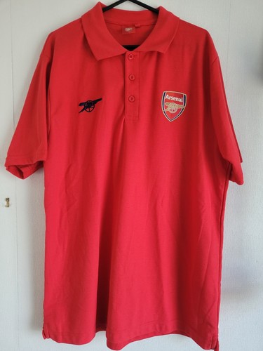 Arsenal mens large red polo - mens,