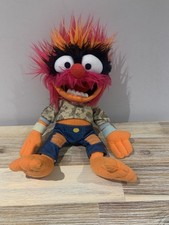 RARE Disney Store Muppet Babies 12" Baby Animal Plush Soft Toy With Hoodie