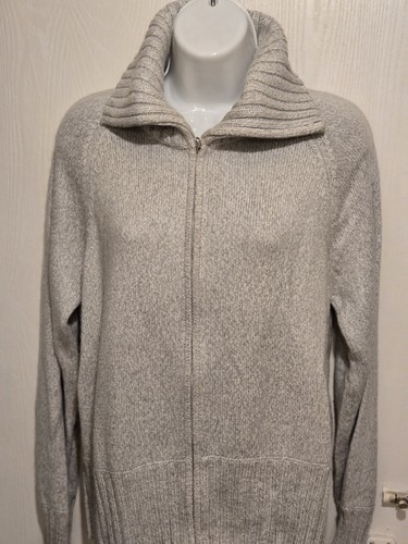 Soft cotton cashmer zip - &,
