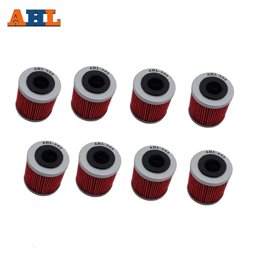 8pcs motorcycle oil filter - 8pcs,