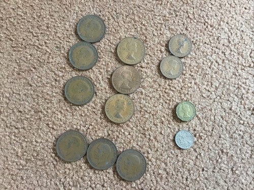Selection pre decimal coins - decimal,