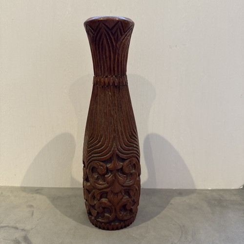 Vintage hand carved wooden - hand,