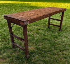Rustic Folding Table