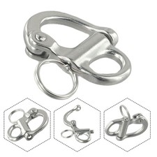 Shackle Marine Quick Release Replacement Silver Stainless Steel Accessories