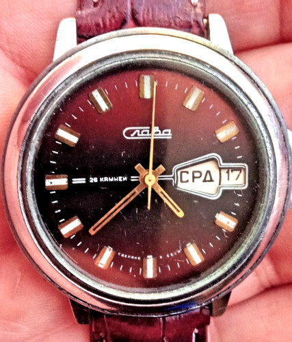 Vintage soviet men watch - soviet,