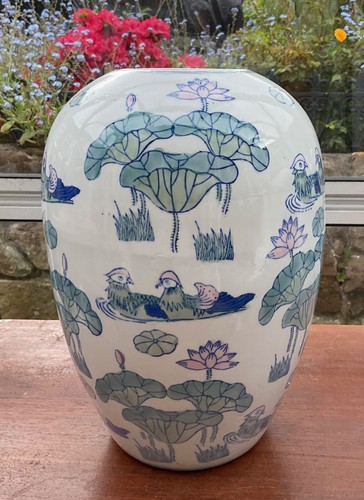 Vintage large 29cm - 29cm, chinoiserie