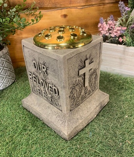 Stone garden beloved pet - garden,