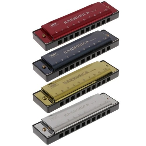 Hole diatonic harmonica - 10,