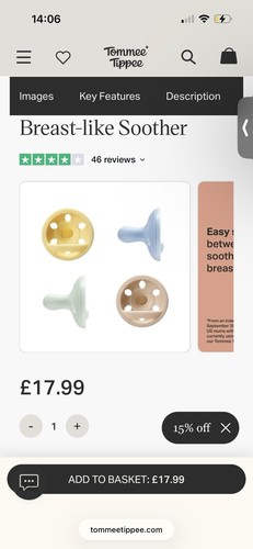 Tommee tippee breast like - tommee,