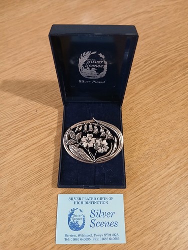 Silver plated scenes - silver,