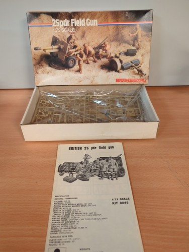 Humbrol 25pdr field gun - humbrol,