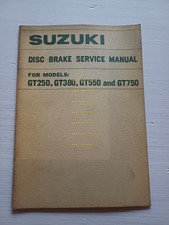 1972 Suzuki GT 250-380-550-750