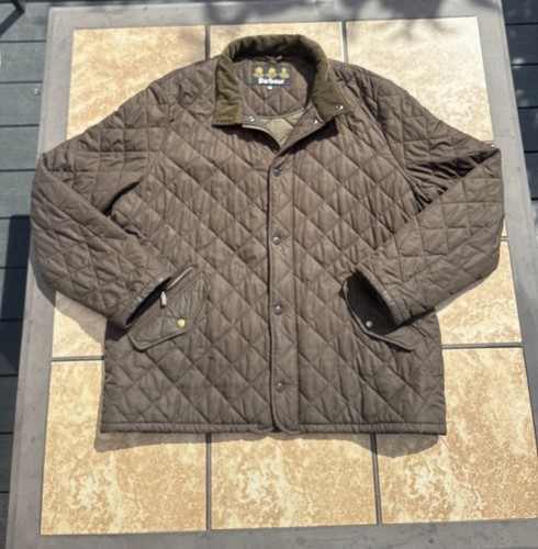 Barbour quilted jacket brown - brown,