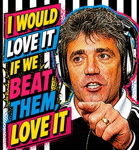 Pop art colour glossy print - ,