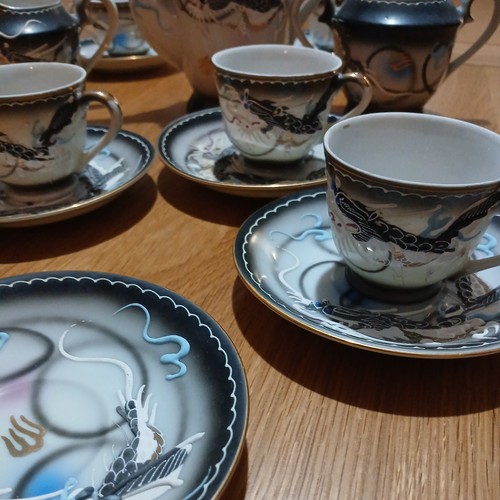 Vintage porcelain dragon - vintage,