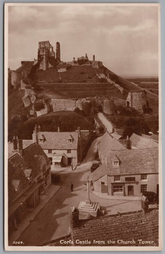 Corfe castle dorset village - dorset,