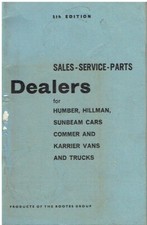 SUNBEAM ALPINE SERIES V &