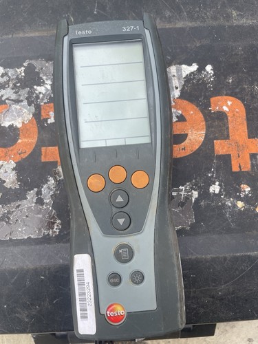 Testo 327 flue gas analyser - testo,