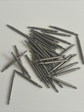 18mm SPRING BARS x100 for watch straps bands fitting parts spares link pins bar